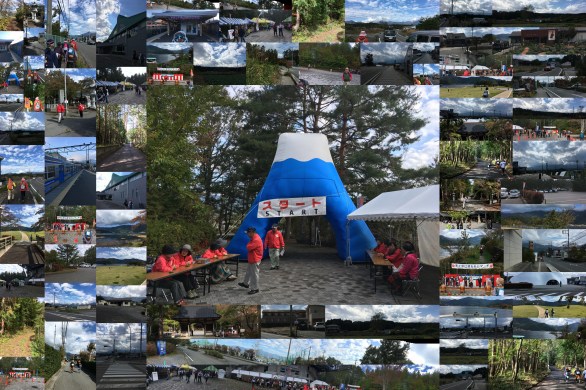 第27回目　富士河口湖もみじマーチ　第一日目　河口湖コース　10月20日土曜日