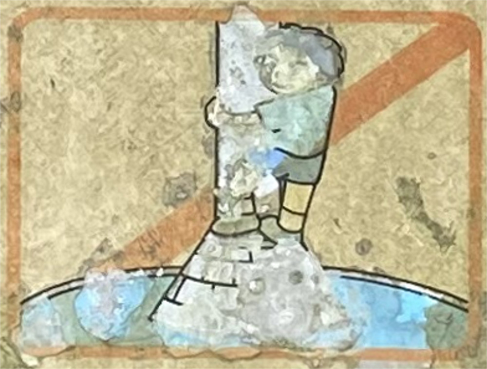 危険な遊びはやめましょう。