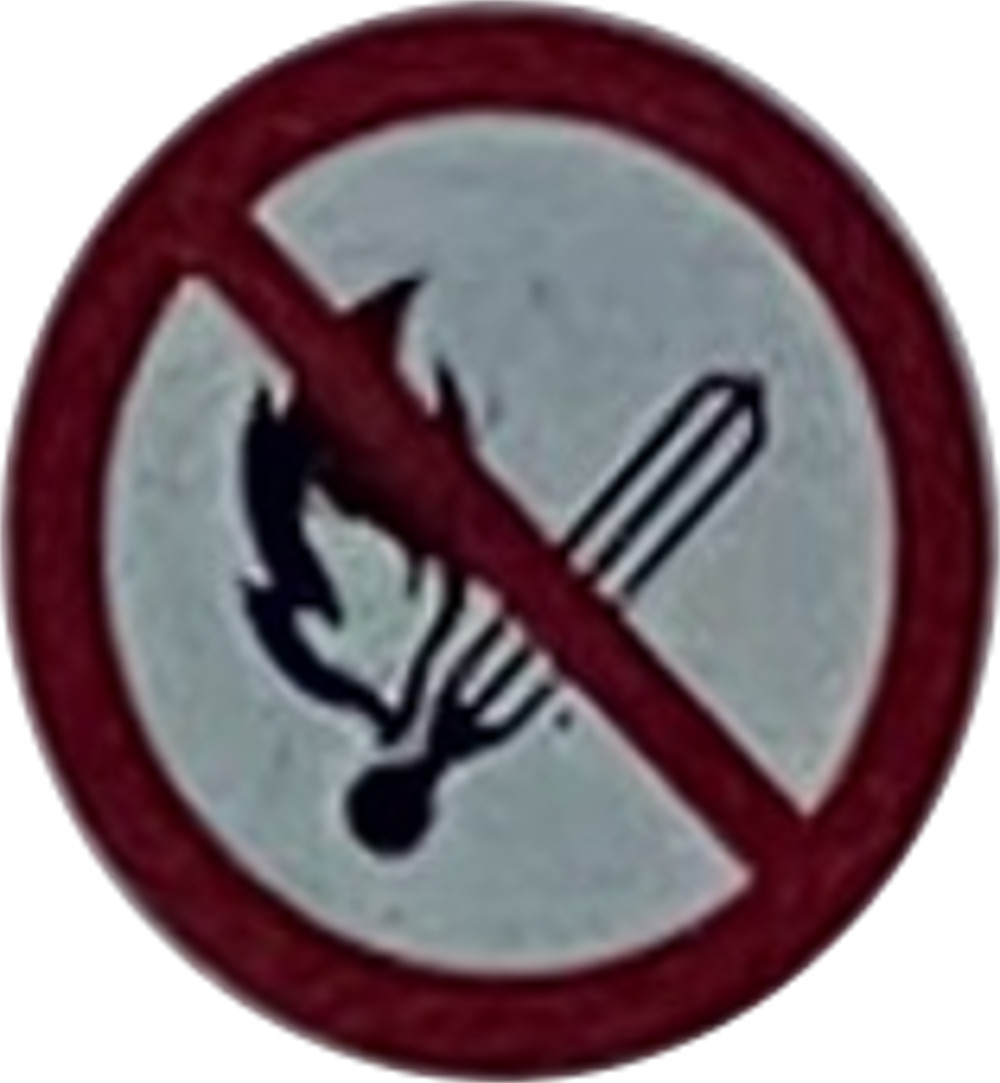 花火・たき火など火の使用は禁止します。